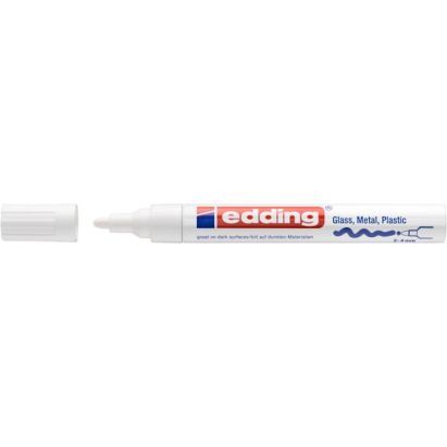1 Stück edding 750 Glanzlackmarker, weiß