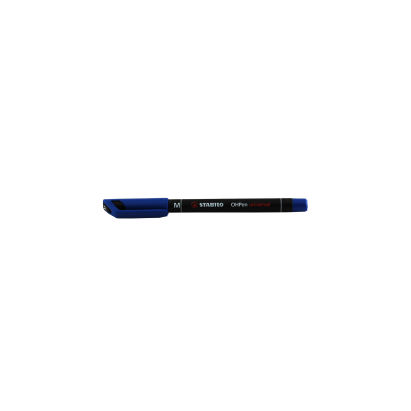  1 Stück Stabilo Permanent-Marker OHPen universal, blau, 1,0mm Strichstärke, M