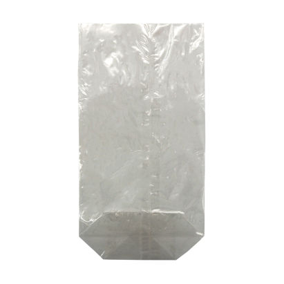  1000 Stück OPP- Kreuzbodenbeutel 120x225+45mm, 375gr., 30my