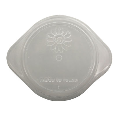 12 Stück Mehrweg- Deckel für Suppenterrinen, transparent, PP 12 Stück Mehrweg- Deckel für Suppenterrinen, transparent, PP