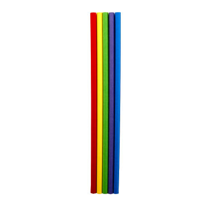 4050 Stück Bio Papier Trinkhalme Strohhalme 230mm, Ø7mm, 2-lagig, bunt