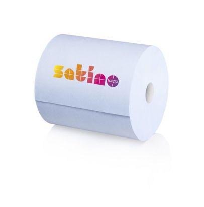 2 Stück WEPA Satino Comfort Putztuchrollen 23x35cm, 500 Blatt, 3-lagig, blau (305280)