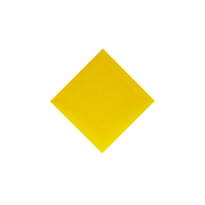 FASANA 250 Stück Papier Servietten 2-lagig, 40x40cm, 1/4 Falz, sun yellow, gelb