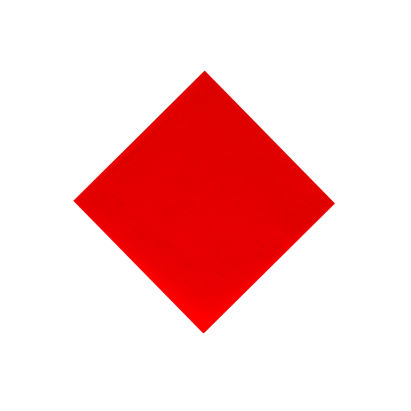 FASANA 250 Stück Papier Servietten 2-lagig, 40x40cm, 1/4 Falz, jalapeno red, rot