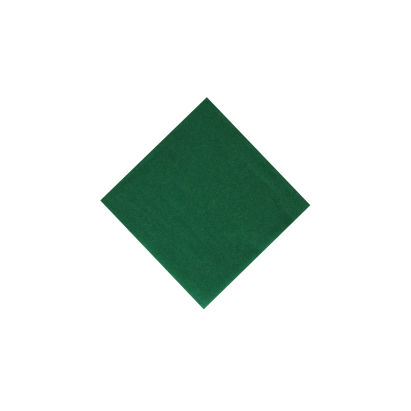 250 Stück Papier Servietten 2-lagig, 33x33cm, 1/4 Falz, dunkelgrün