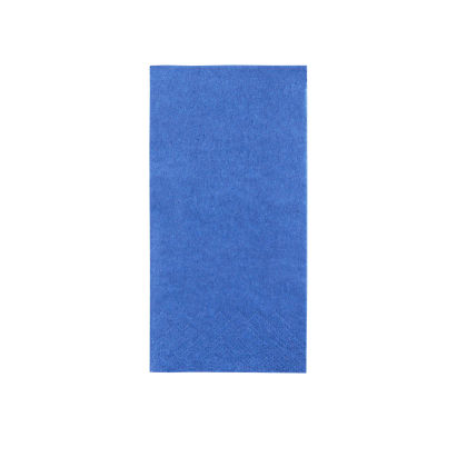250 Stück FASANA Papier Servietten 3-lagig, 33x33cm, 1/8 Falz,  royal blue, dunkelblau