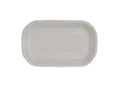 1000 Stück Pappschalen, Pommesschale KU60, 150x230x30mm, eckig, weiß