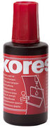 1 Stück Kores Stempelfarbe, Inhalt 27ml, rot