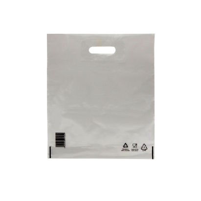 500 Stück LDPE-COEX Griffloch- Tragetaschen, Plastiktüten 38x45+5cm, 50my, transparent 500 Stück LDPE-COEX Griffloch- Tragetaschen, Plastiktüten 38x45+5cm, 50my, transparent