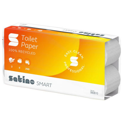 64 Rollen WEPA comfort Toilettenpapier, 2-Lagig, Recycling, hochweiß