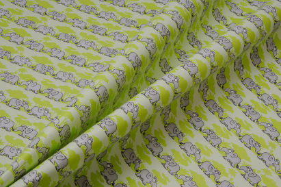 1 Rolle Geschenkpapier 88480, Rasselfanten, 250m, 70cm