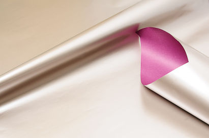 1 Rolle Geschenkpapier 90118, Bicolor, 250m, 50cm
