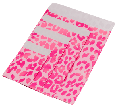 Papier Flachbeutel 89411F, Kraftpapier, Leo koralle-pink, 70g/m²