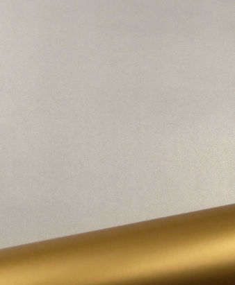 Geschenkpapier 92325, Bicolor, gold / silber, 250m, 70g/m²