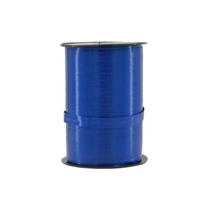 1 Rolle Präsent Geschenkband, Kräuselband, 5mm x 500m, dunkelblau