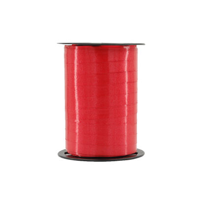 1 Rolle Präsent Geschenkband, Kräuselband, 5mm x 500m, rot