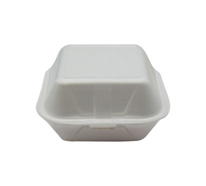 100 Stück Warmhalte- Hamburger Box XPS IP7 , klein, 120x120x74mm, weiß