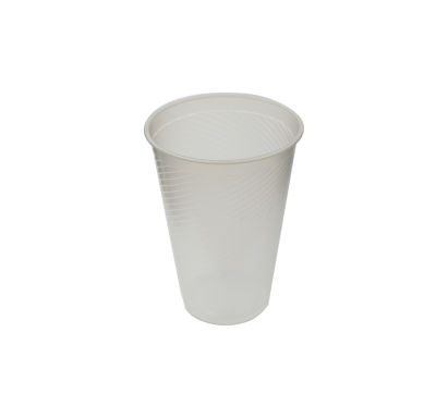 100 Stück Trinkbecher, Plastikbecher PP, 200ml, transparent