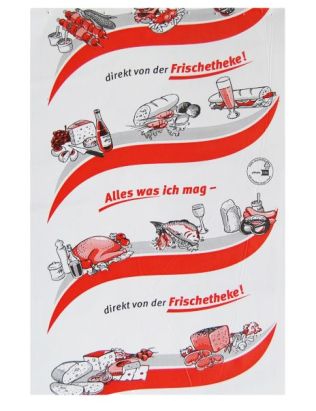 1000 Stück Allfolin-Cell Forte 1/8 Bogen, 24x36cm, Frischetheke HDPE-Zuschnitte, 40g/qm