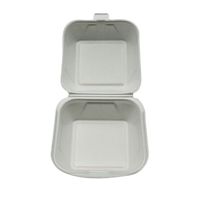 500 Stück Warmhalte- Hamburger Box XPS IP6, groß, 145x158x80mm, weiß