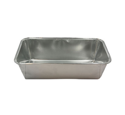 500 Stück Aluschale 1090ml, rechteckig, 232x108x60mm, (1Kg Leberkäse)