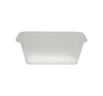 100 Stück Siegelschale PP, transparent, 137x96x49mm, CL375TP, 375ml