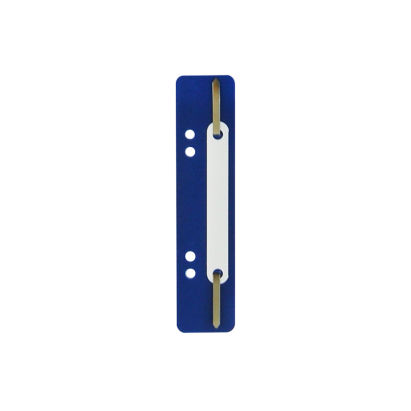 25 Stück ELBA Heftstreifen, PP, blau, kurz, 35 x 150 mm