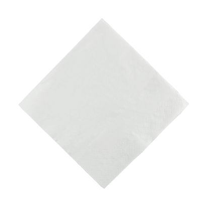 200 Stück Papier Servietten 3-lagig, 33x33cm, 1/4 Falz, weiß