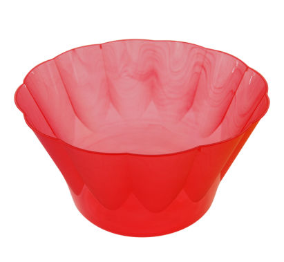 440 Stück Plastikbecher Eisbecher Royal PS, 600ml, rot