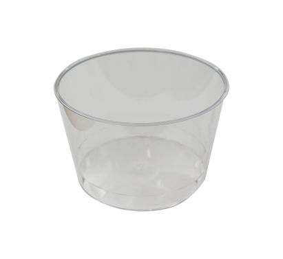 450 Stück Plastikbecher Eisbecher PS, 400ml, glasklar