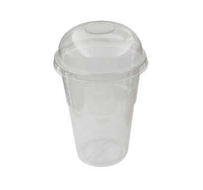 50 Stück APET Clear-Cup, 400ml, Ø95mm, transparent, Smoothie Becher