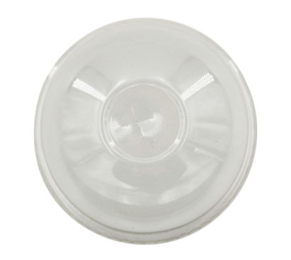800 Stück APET Dom Deckel, Ø95mm, mit Kreuzschlitz, transparent, für Smoothie Becher 260ml - 500ml