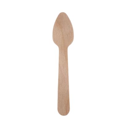 100 Stück Holz-Kaffeelöffel, 110mm, biologisch abbaubar