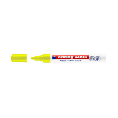 1 Stück edding 4095 Kreidemarker, neongelb