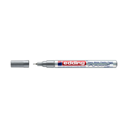 1 Stück edding 780 Glanzlackmarker, silber