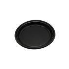 336 Stück Mehrweg- Menüteller, Ø22cm, ungeteilt, schwarz, PP