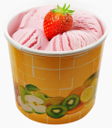 PW 1200 Stück Eisbecher Früchte, 250ml, 195-523