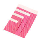 1000 Stück Papier Flachbeutel 167391F, Lignes, pink - silber, 88g/m², 130x180mm