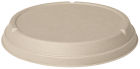 320 Stück DUNI BIOPAK Pappdeckel, Flachdeckel für Bio Salatschale 800-1200ml, braun