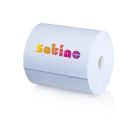WEPA 2 Stück Satino Comfort Putztuchrollen 24x35cm, 1000 Blatt, 3-lagig, blau (305271)