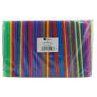 500 Stück Mehrweg Plastik- Trinkhalme, Strohhalme 220mm, Ø7mm, bunt