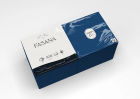 250 Stück FASANA Papier Servietten 3-lagig, 33x33cm, 1/8 Falz,  royal blue, dunkelblau