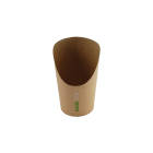 50 Stück Kraft Wrap Scoop-Cup Größe L, 21 oz, braun