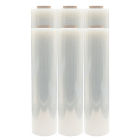 6 Rollen Stretchfolie, Paletten- Wickelfolie 50cm, 300m, 17my, transparent