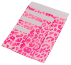 1000 Stück Papier Flachbeutel 89411F, Kraftpapier, Leo koralle-pink, 70g/m², 130x180mm