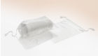 500 Stück LDPE Kordelzugbeutel 400x600mm, 50my, transparent