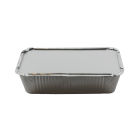 500 Stück Aluschale 901ml, rechteckig, 218x113x54mm, Menüschale R14L mit Deckel