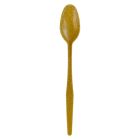 200 Stück WPC Mehrweg-Besteck Cocktail- Löffel 18cm, braun
