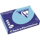 Clairefontaine 500 Blatt Kopierpapier Clairalfa Universal-Papier Trophée (Blau) DIN A4, 80 g/qm