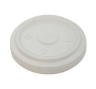 1000 Stück Deckel flach, mit Kreuzschlitz, für Milchshake Becher 400ml / 500ml, transparent